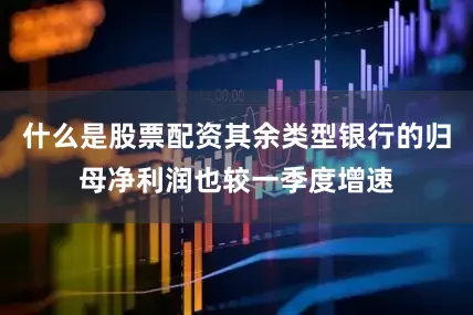 什么是股票配资其余类型银行的归母净利润也较一季度增速